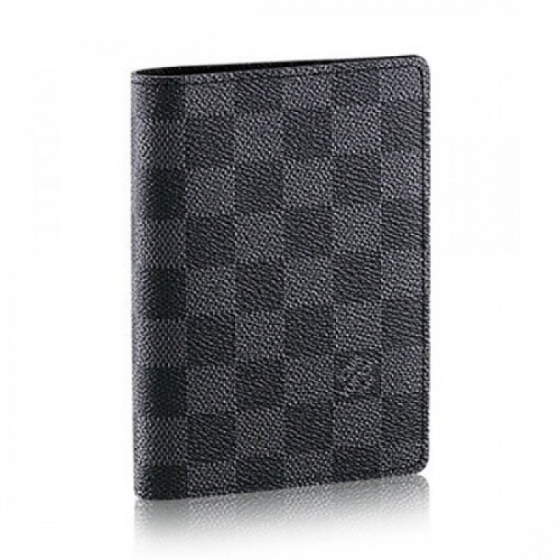 Louis Vuitton N60031 Passport Cover Damier Graphit...