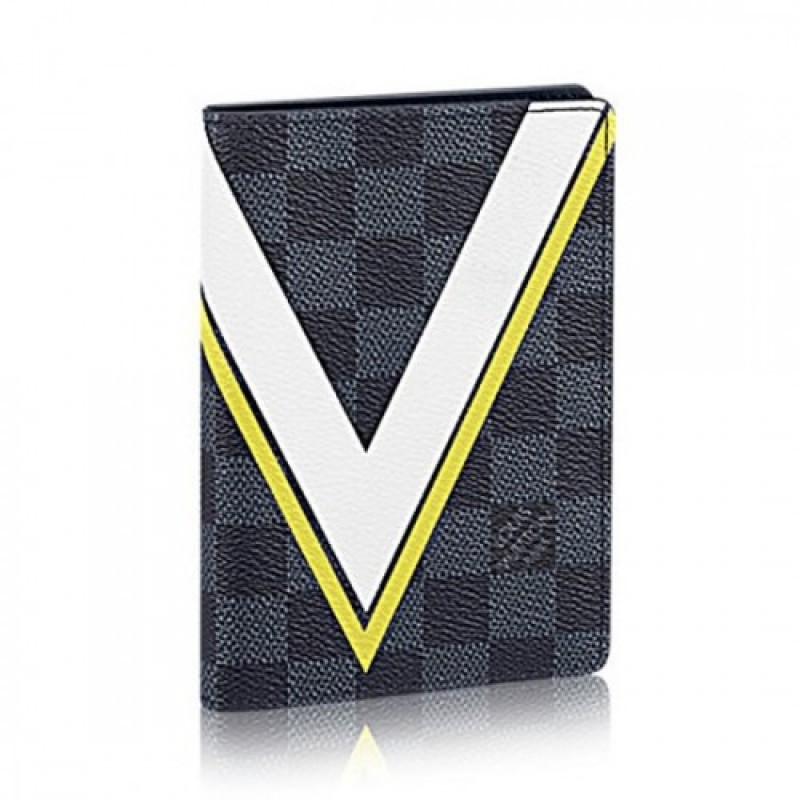 Louis Vuitton N60101 Passport Cover Damier Cobalt ...