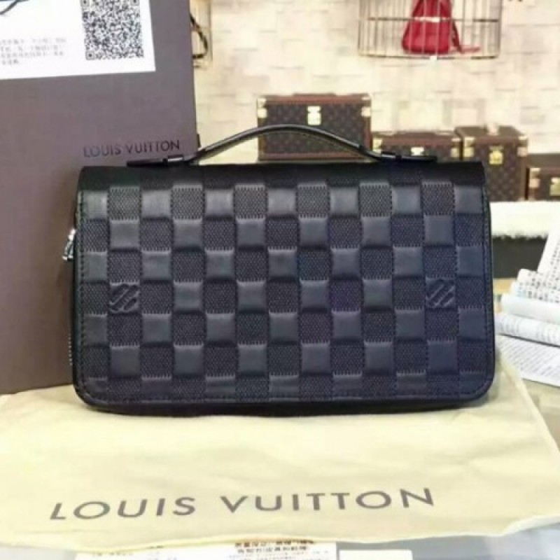 Shop Louis Vuitton DAMIER INFINI Zippy Xl Wallet (N61254) by ☆OPERA☆