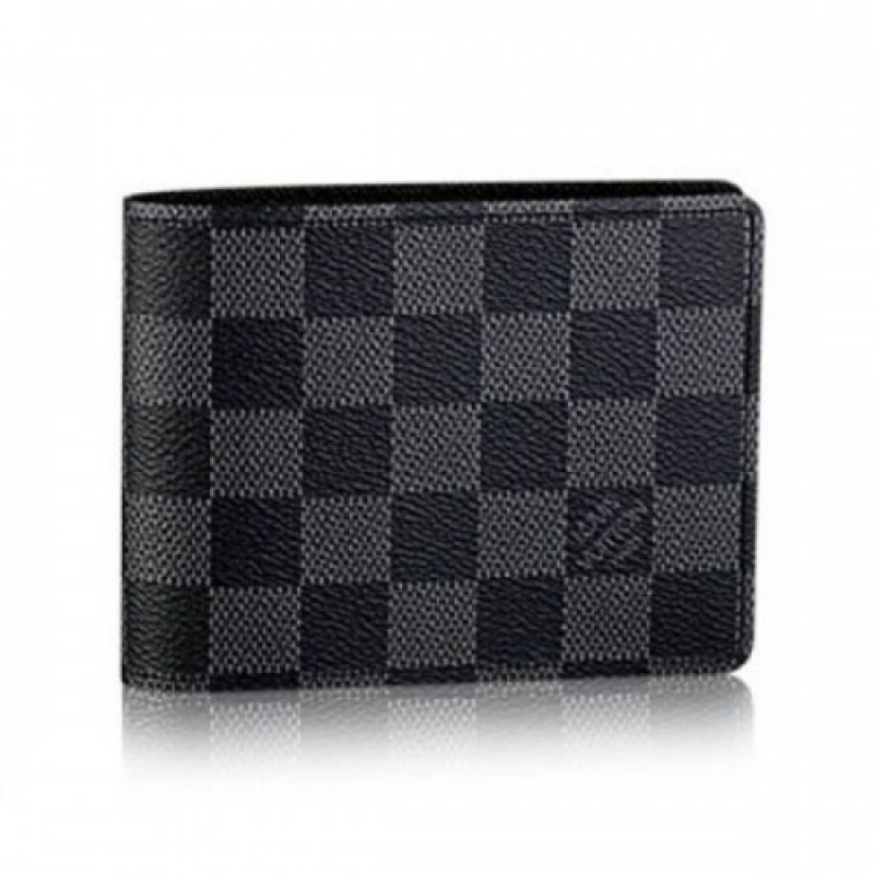 Louis Vuitton N62663 Multiple Wallet Damier Graphi...