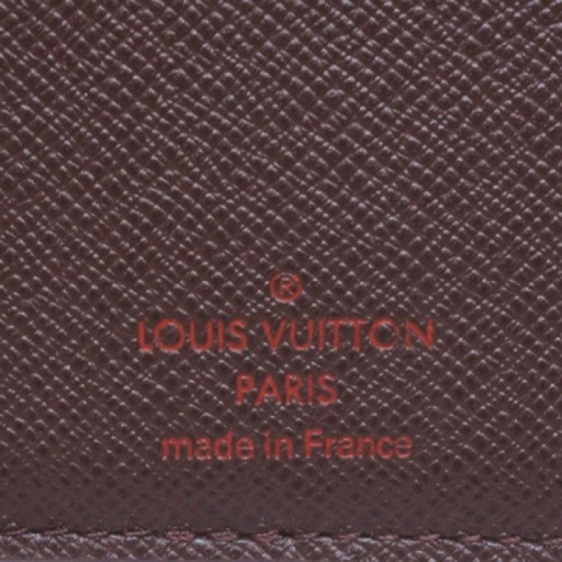 Louis Vuitton N63023 James Wallet Damier Ebene Canvas