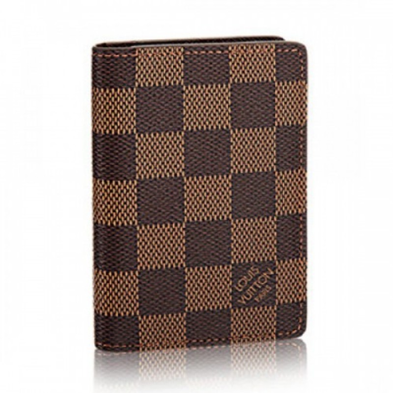 Louis Vuitton N63145 Pocket Organizer Damier Ebene...