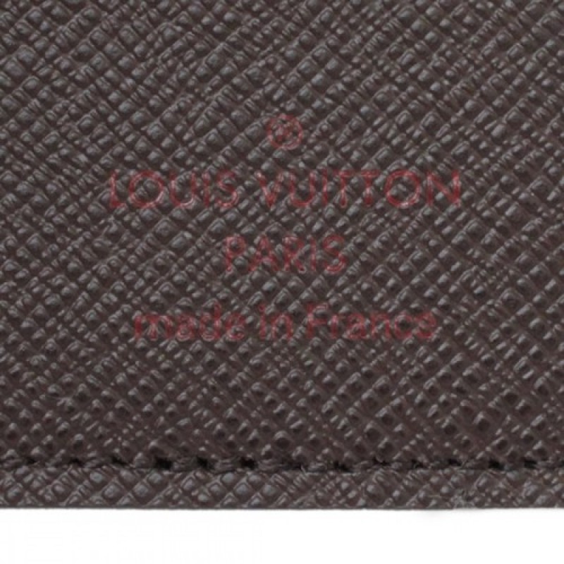 Louis Vuitton N63145 Pocket Organizer Damier Ebene Canvas