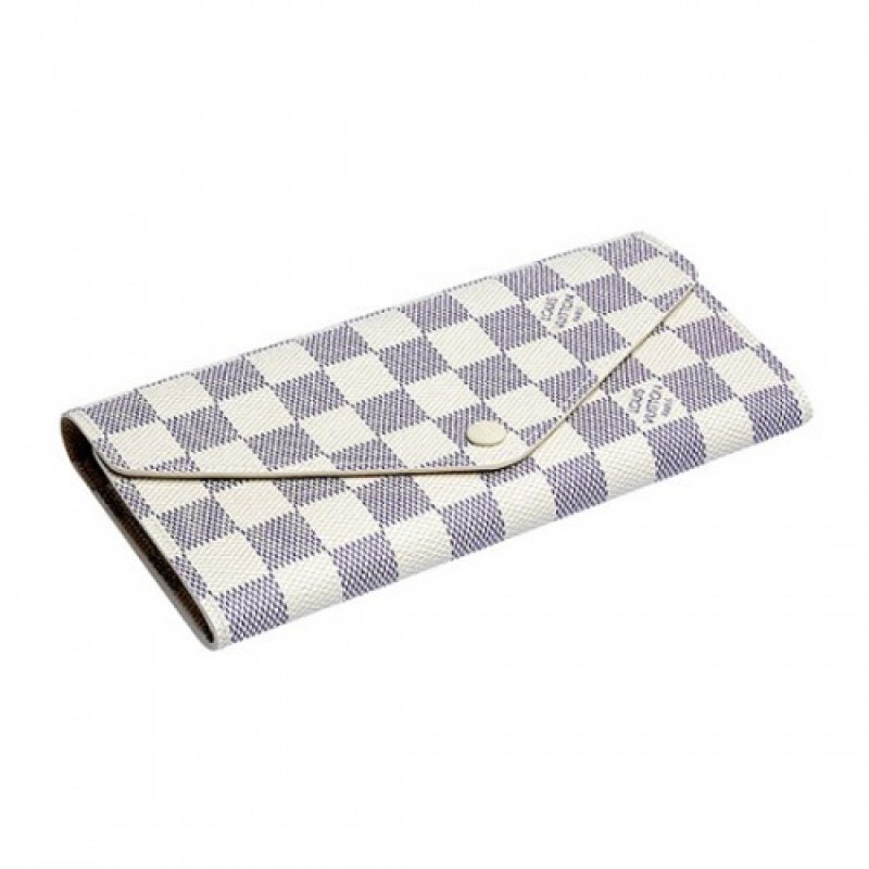 Louis Vuitton N63545 Josephine Wallet Damier Azur Canvas