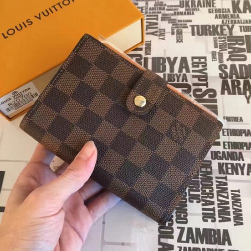 Louis Vuitton R20700 Small Ring Agenda Cover Damier Ebene Canvas