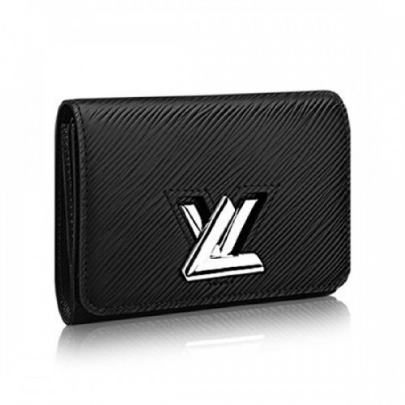 Louis Vuitton Twist Compact Wallet M64414 Epi Leat...