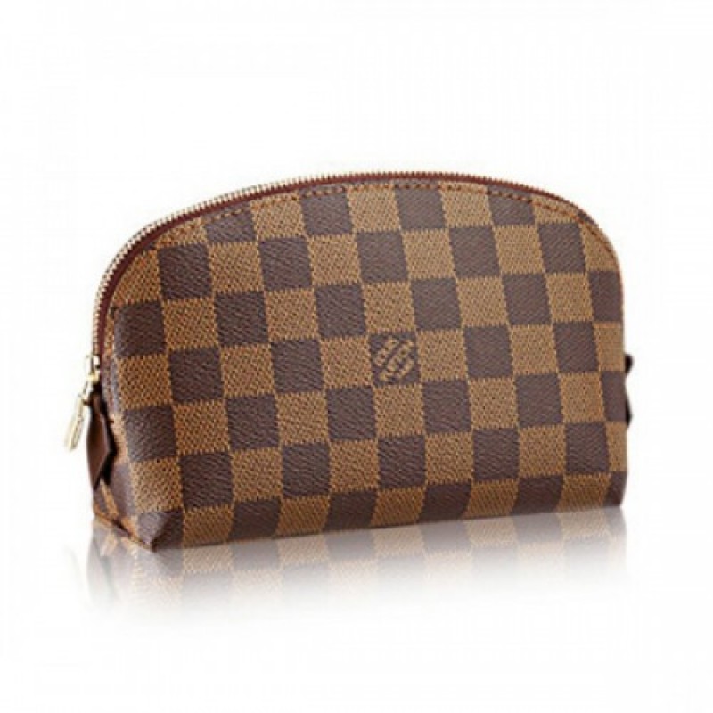 Louis Vuitton Cosmetic Pouch PM Bag Damier Ebene C...