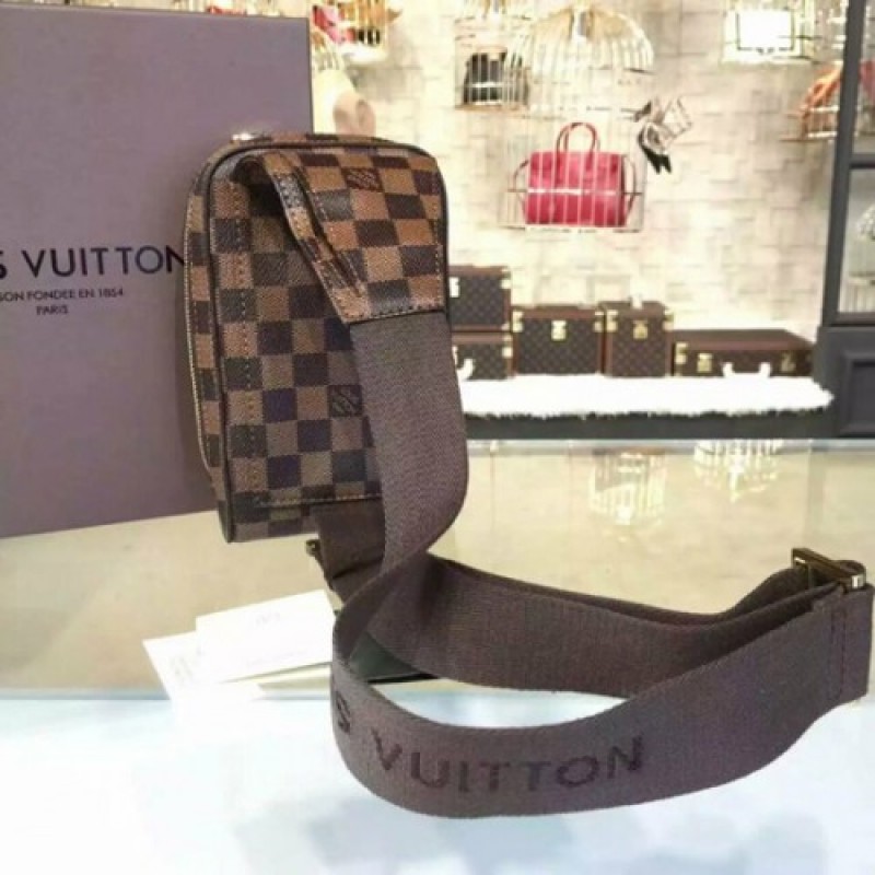 Louis Vuitton N51994 Geronimos Hip Pack Damier Ebene Canvas