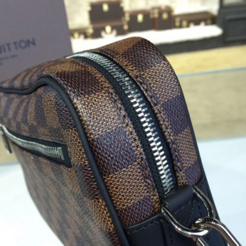 Louis Vuitton N41663 Kasai Clutch Damier Ebene Canvas