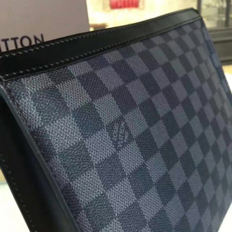 Louis Vuitton N41696 Pochette Voyage MM Damier Graphite Canvas