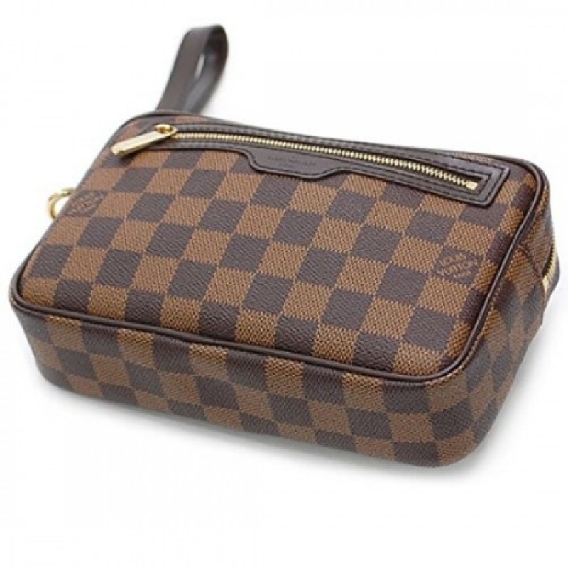 Louis Vuitton N61739 Macao Clutch Damier Ebene Canvas