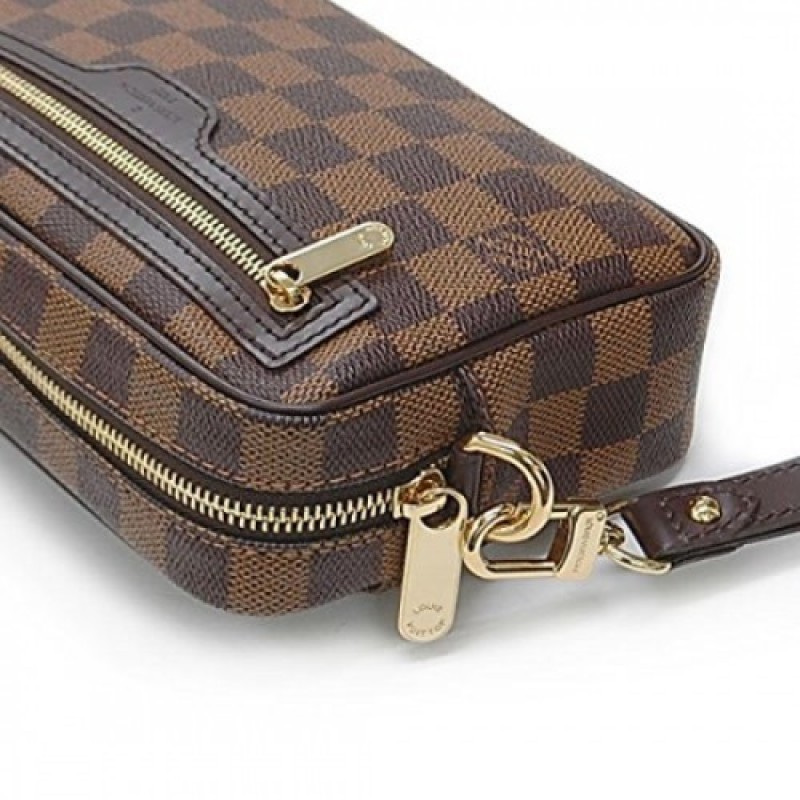 Louis Vuitton N61739 Macao Clutch Damier Ebene Canvas