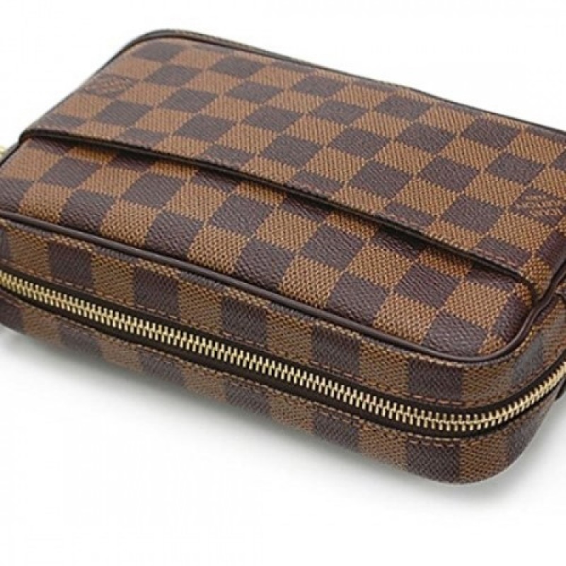 Louis Vuitton N61739 Macao Clutch Damier Ebene Canvas