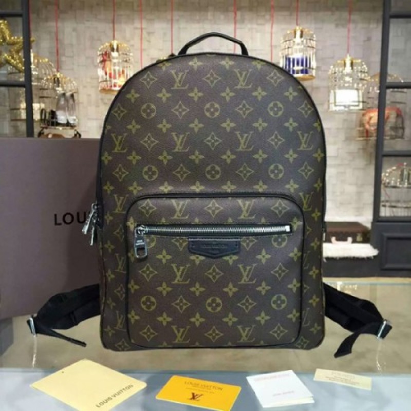 Louis Vuitton M41530 Josh Backpack Monogram Macassar Canvas