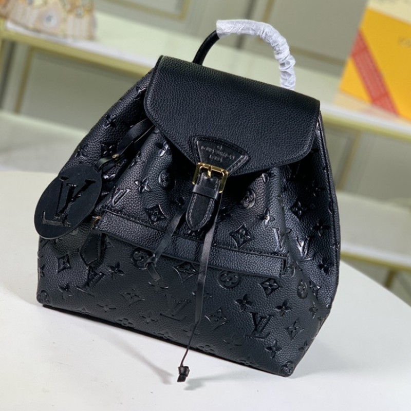 Louis Vuitton Montsouris Backpack LV M45205 Black