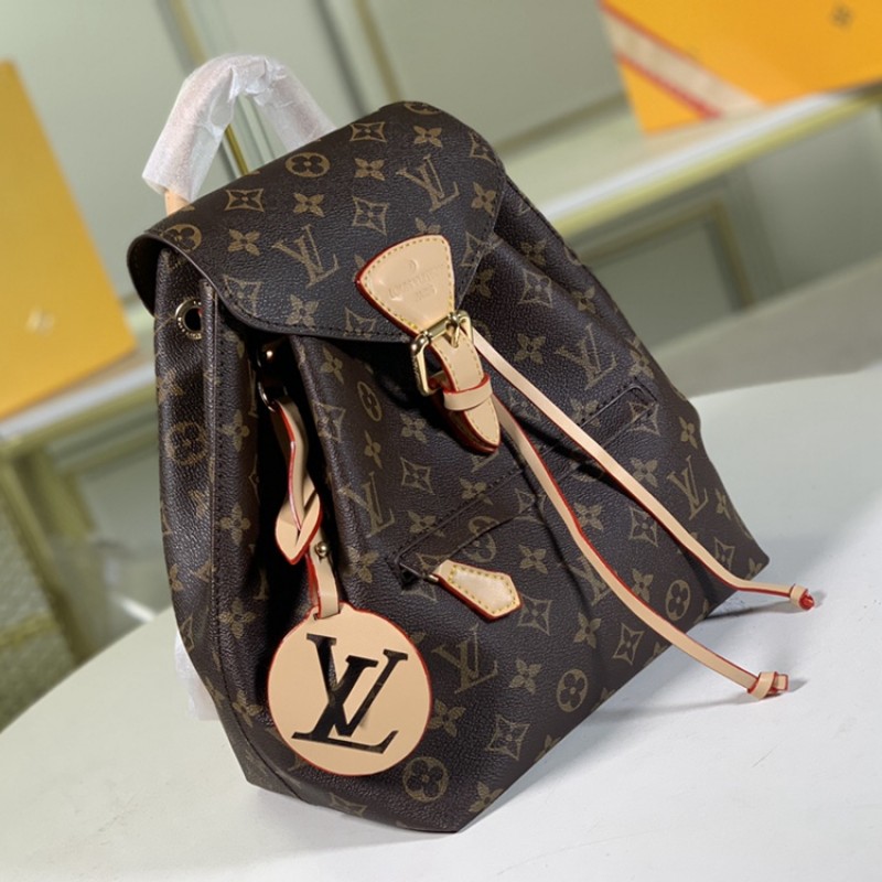 Louis Vuitton Montsouris Backpack LV M45205 Brown