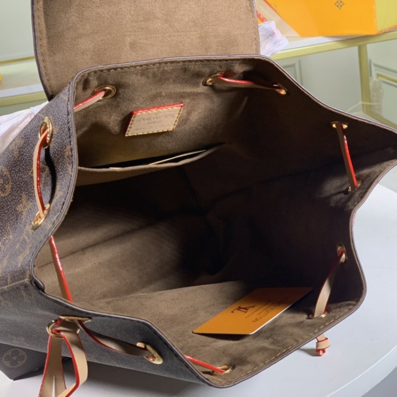 Louis Vuitton Montsouris Backpack LV M45205 Brown