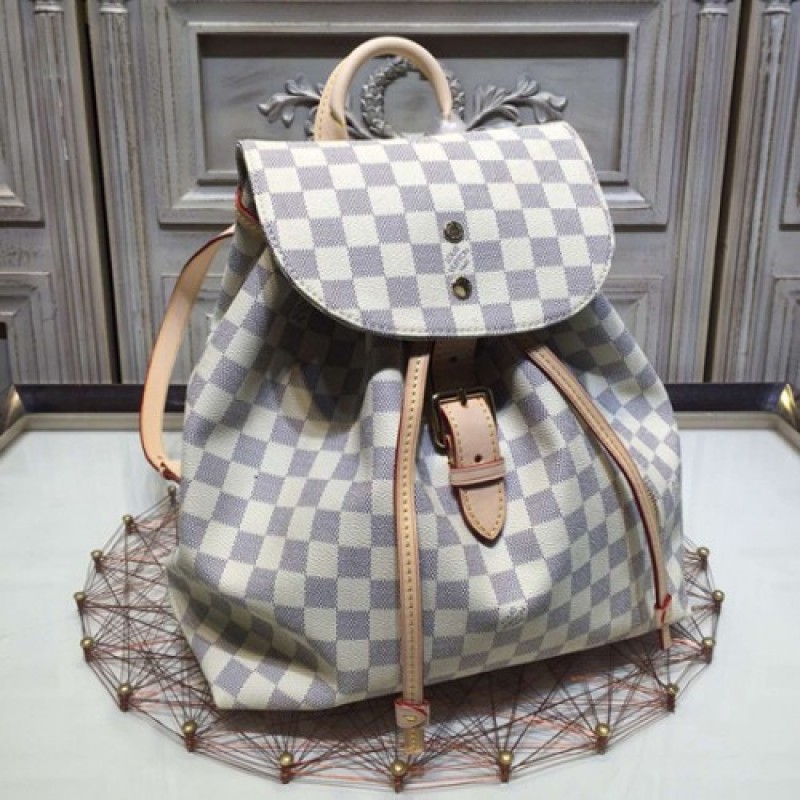 Louis Vuitton N41578 Sperone Backpack Damier Azur ...