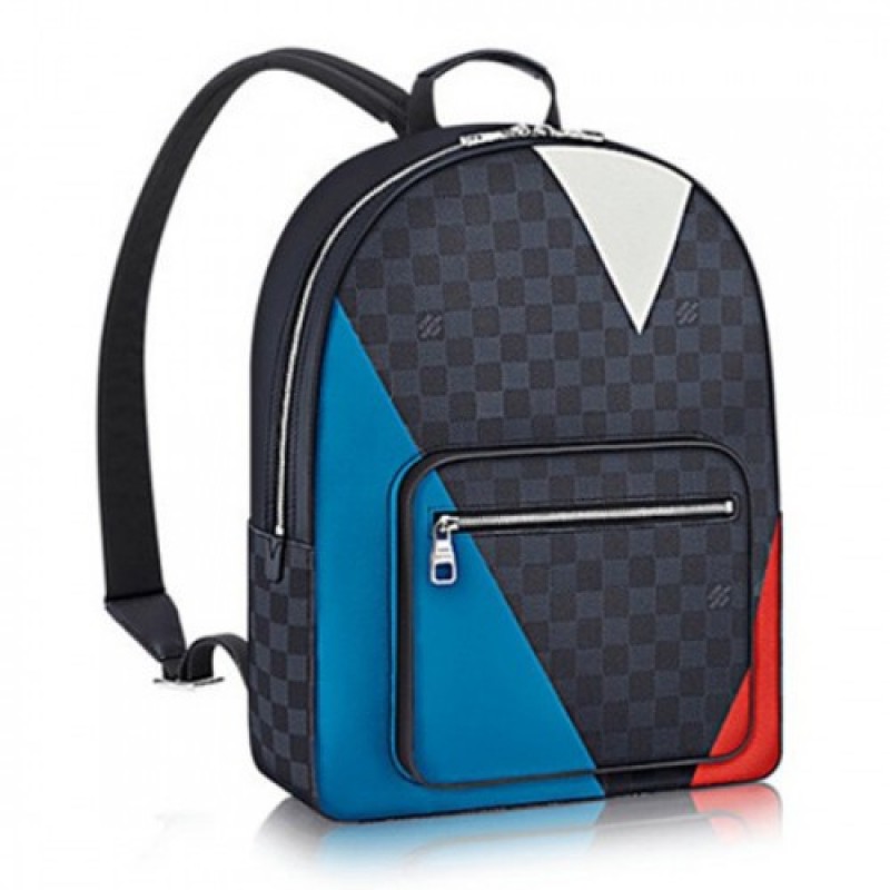 Louis Vuitton N41612 Josh Backpack Damier Cobalt C...