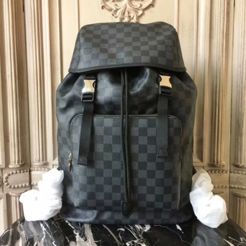 Louis Vuitton Zack Backpack N40005 Damier Graphite Canvas
