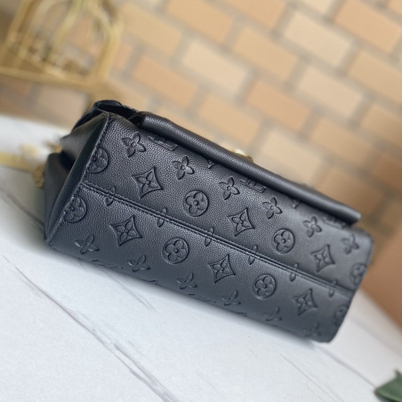 Louis Vuitton Vavin PM Bag Monogram Empreinte Black  M43931