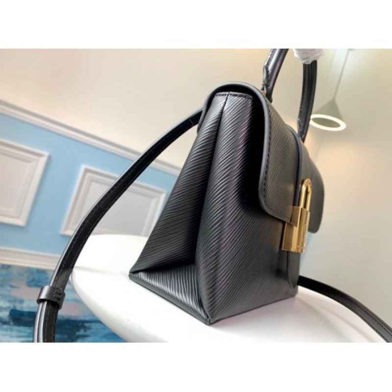 Louis Vuitton Locky BB Top Handle Bag in Epi Leather M52880 Black