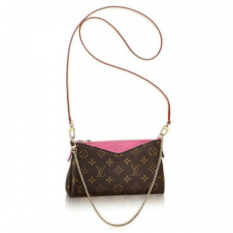 Louis Vuitton M41483 Pallas Clutch Crossbody Bag M...