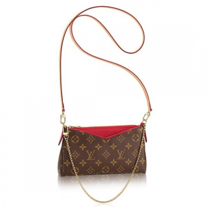 Louis Vuitton M41638 Pallas Clutch Crossbody Bag M...