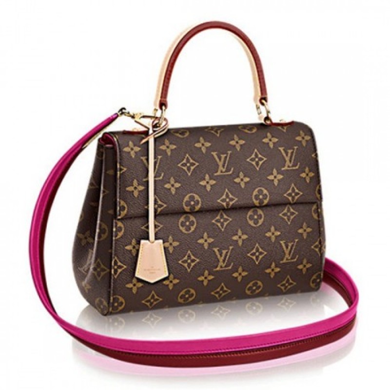 Louis Vuitton M42738 Cluny BB Tote Bag Monogram Ca...