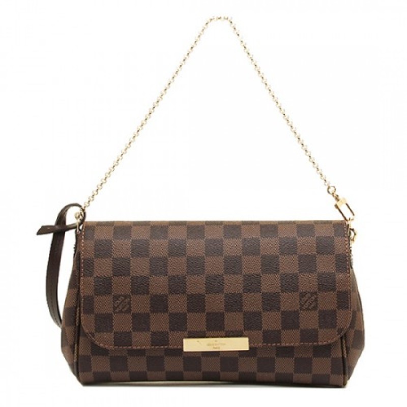 Louis Vuitton N41129 Favorite MM Damier Ebene Canvas