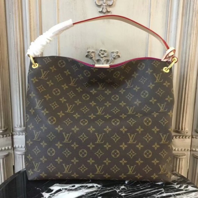 Louis Vuitton Graceful MM M43703 Monogram Canvas