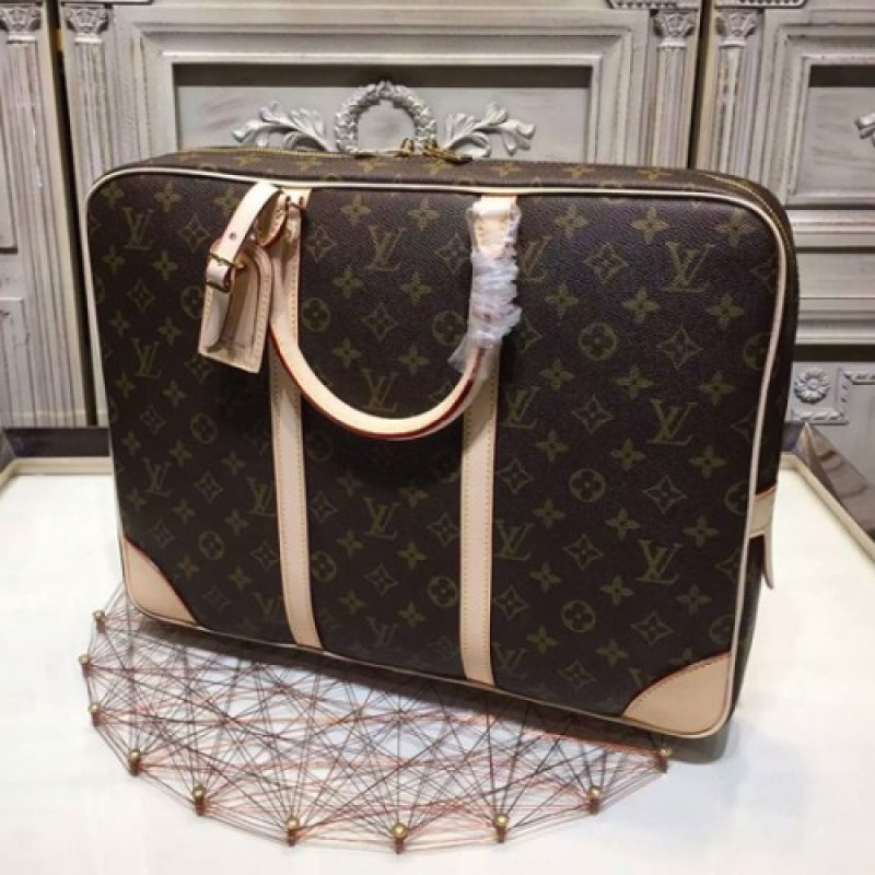 Louis Vuitton M40226 Porte-Documents Voyage Briefcase Monogram Canvas