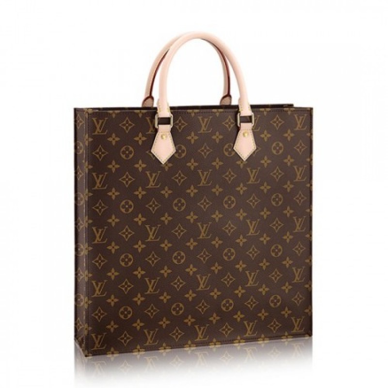 Louis Vuitton M40805 Sac Plat NM Tote Bag Monogram...