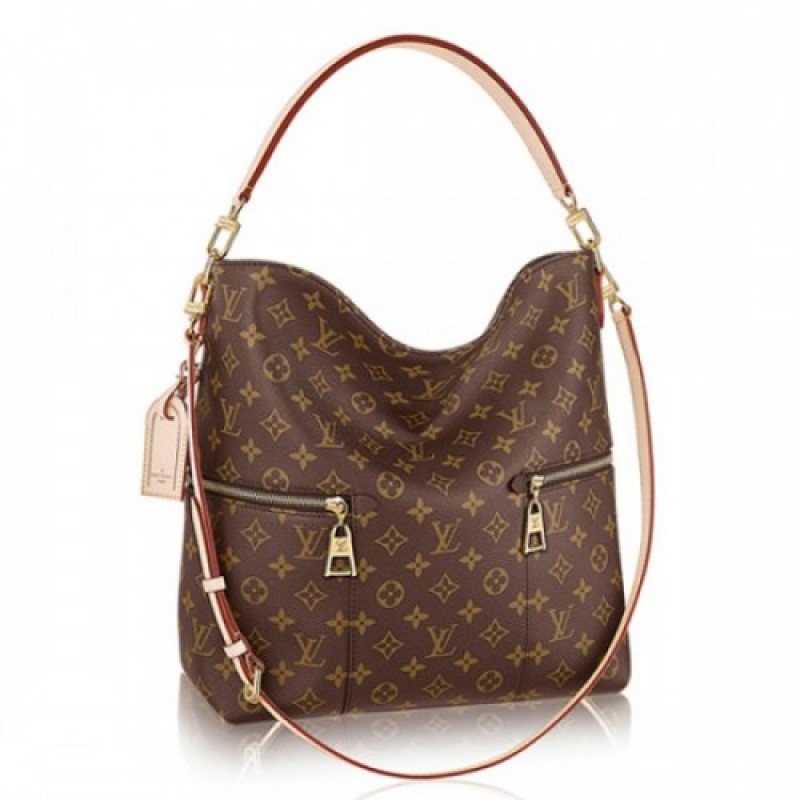 Louis Vuitton M41544 Melie Hobo Bag Monogram Canva...