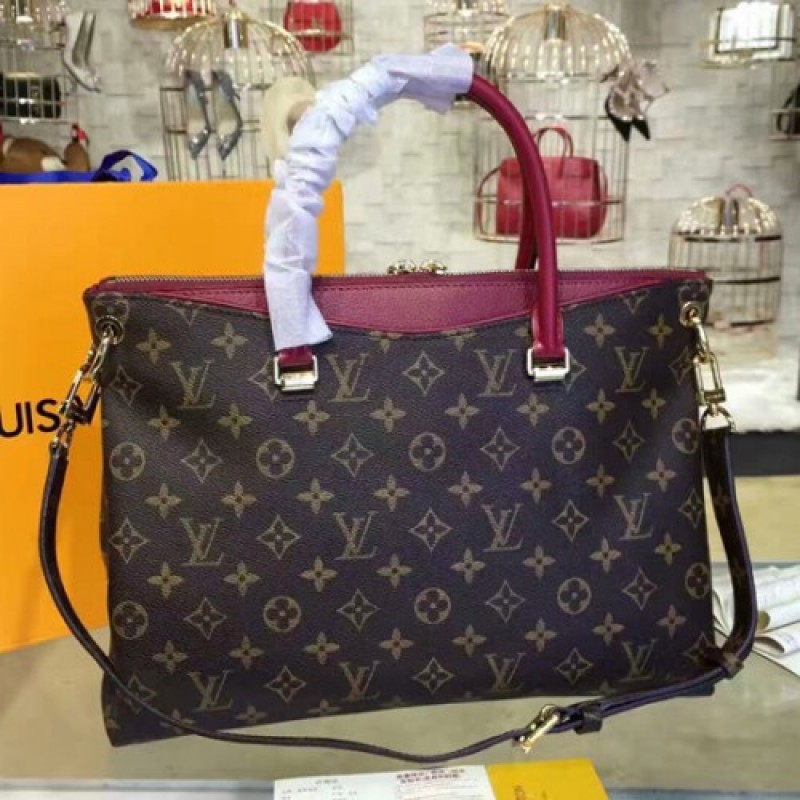 Louis Vuitton M41599 Pallas Tote Bag Monogram Canvas