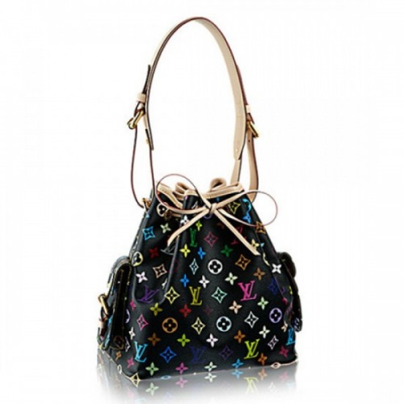 Louis Vuitton M42230 Petit Noe Shoulder Bag Monogr...