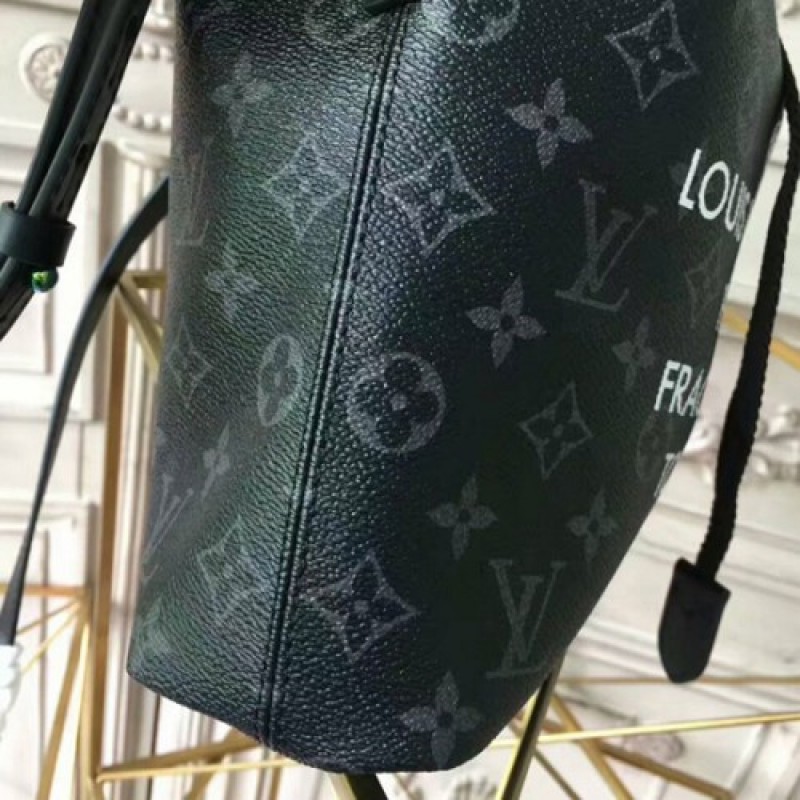 Louis Vuitton M43418 Nano Bag Crossbody Bag Monogram Eclipse Canvas