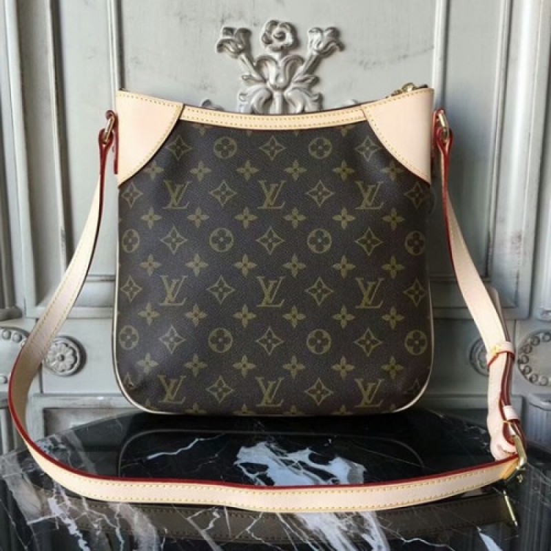 Louis Vuitton M56390 Odeon PM Crossbody Bag Monogram Canvas