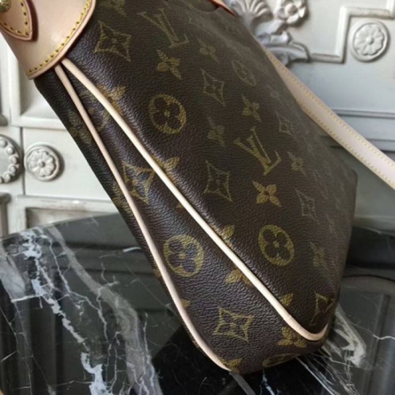 Louis Vuitton M56390 Odeon PM Crossbody Bag Monogram Canvas