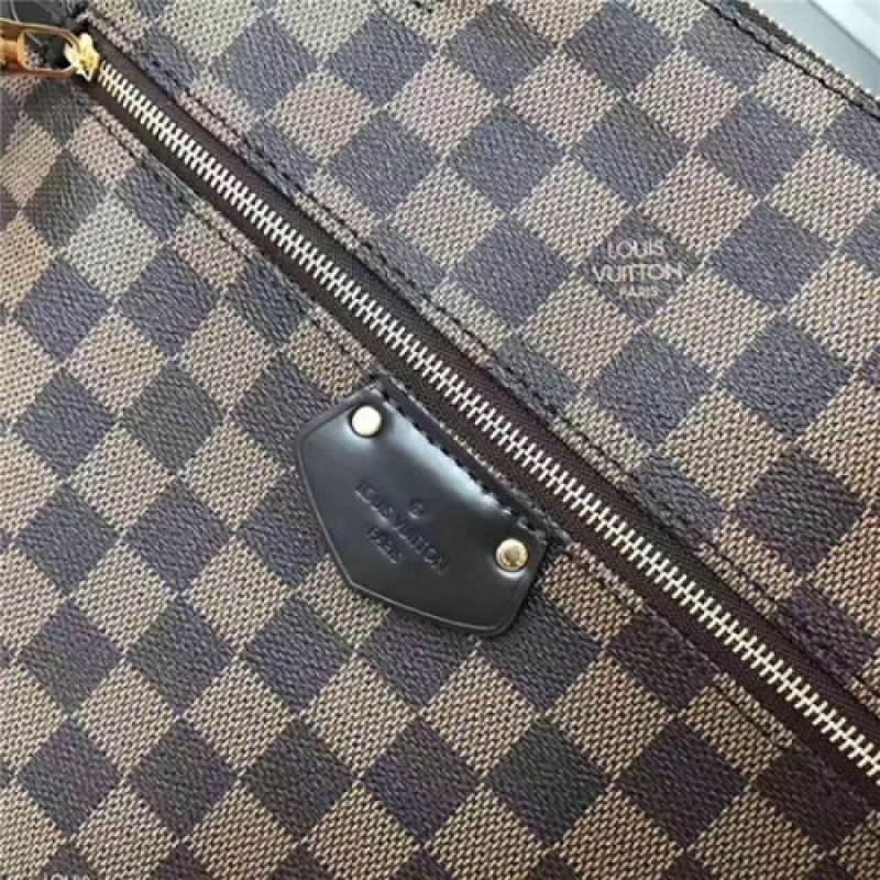 Louis Vuitton N41013 Iena MM Shoulder Bag Damier Ebene Canvas