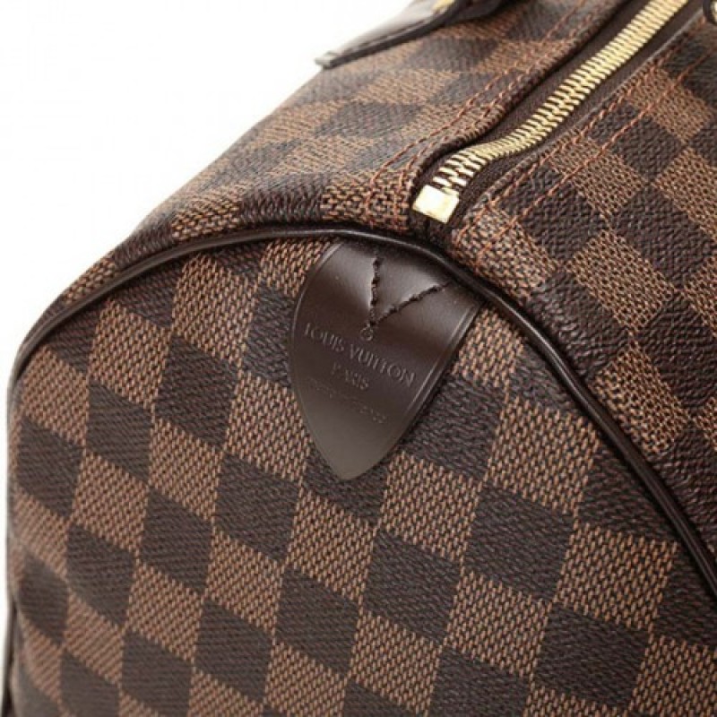 Louis Vuitton N41364 Speedy 30 Tote Bag Damier Ebene Canvas