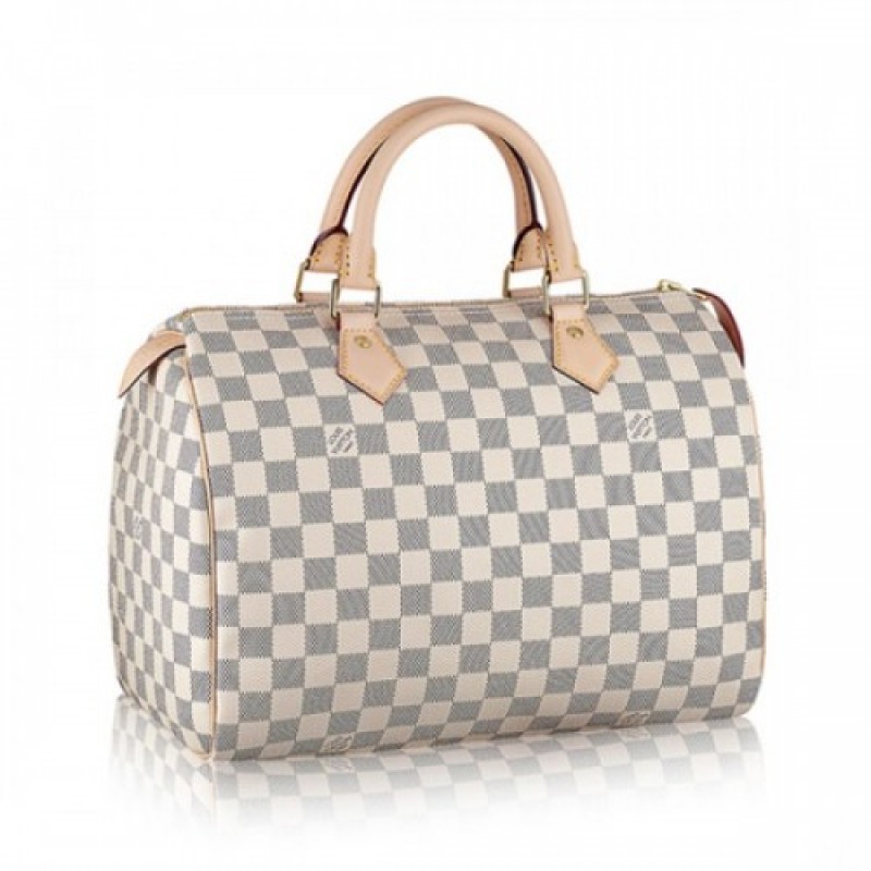 Louis Vuitton N41370 Speedy 30 Tote Bag Damier Azu...