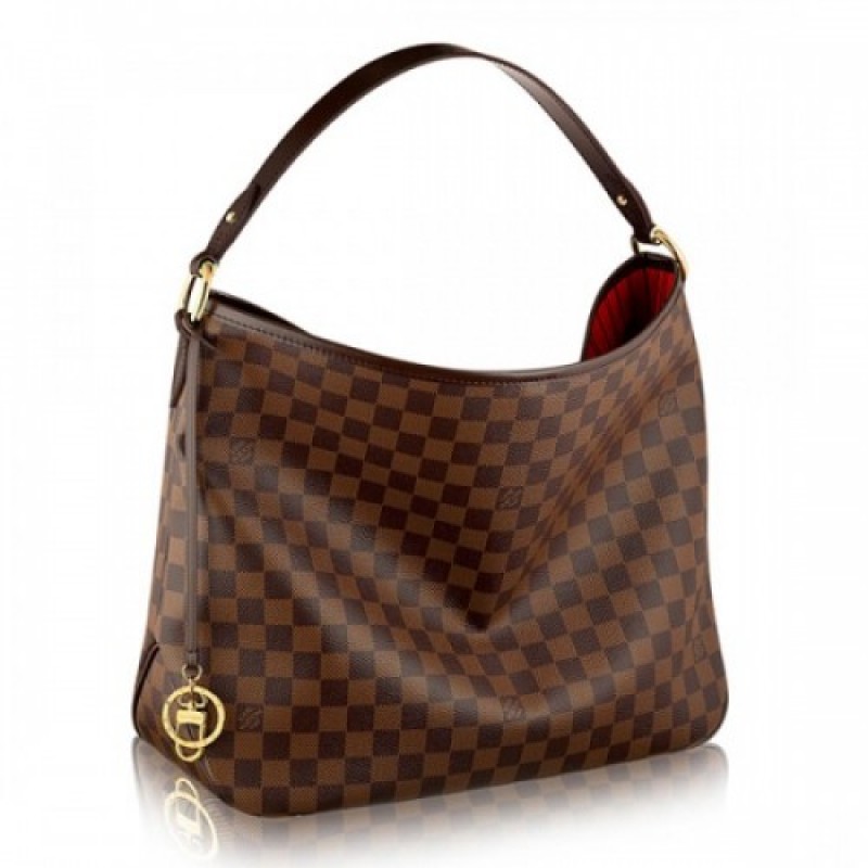 Louis Vuitton N41460 Delightful MM Hobo Bag Damier...