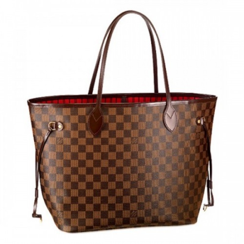 Louis Vuitton N51105 Neverfull MM Shoulder Bag Dam...