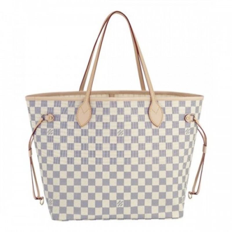 Louis Vuitton N51107 Neverfull MM Shoulder Bag Dam...