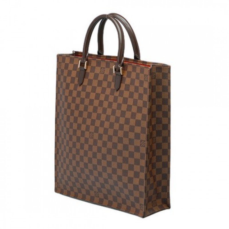 Louis Vuitton N51140 Sac Plat Tote Bag Damier Ebene Canvas