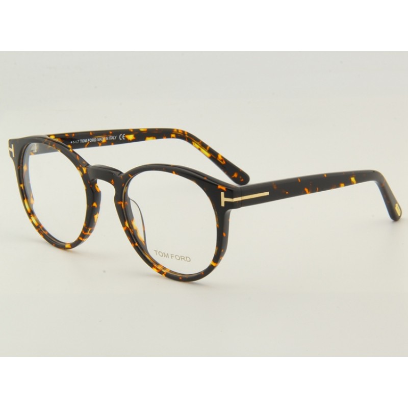 TomFord lan TF0591 Eyeglasses In Bright Tortoise