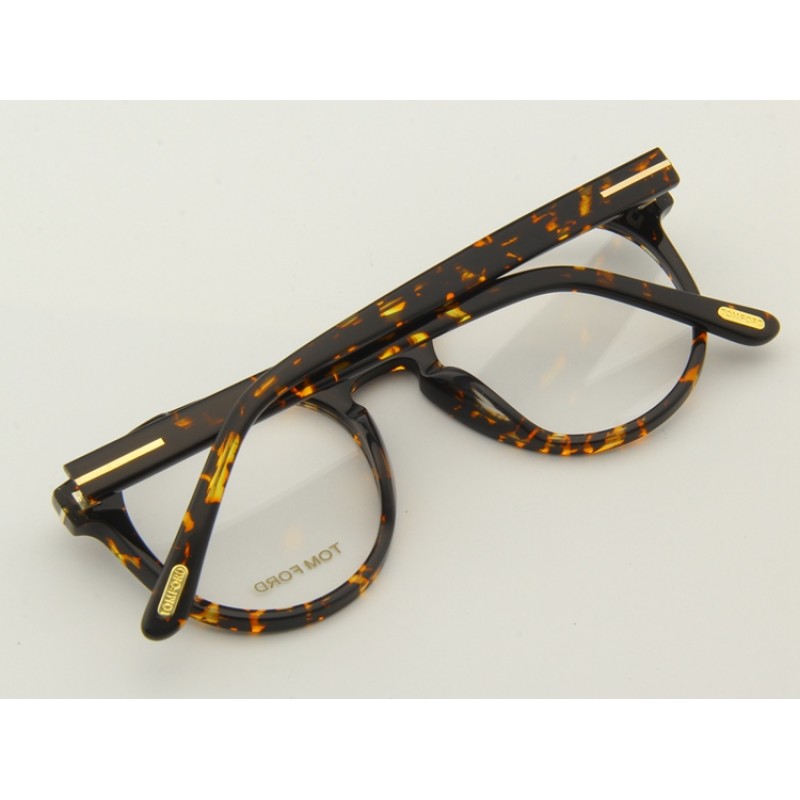 TomFord lan TF0591 Eyeglasses In Bright Tortoise