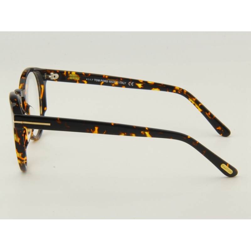 TomFord lan TF0591 Eyeglasses In Bright Tortoise
