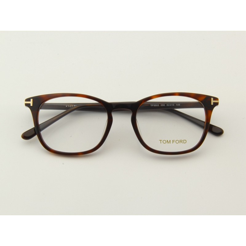 TomFord TF5505 Eyeglasses In Tortoise